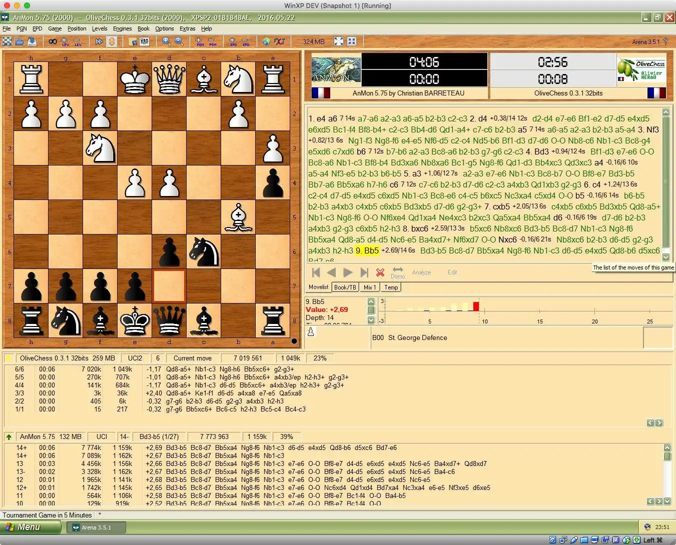Download web tool or web app olivechess to run in Windows online over Linux online