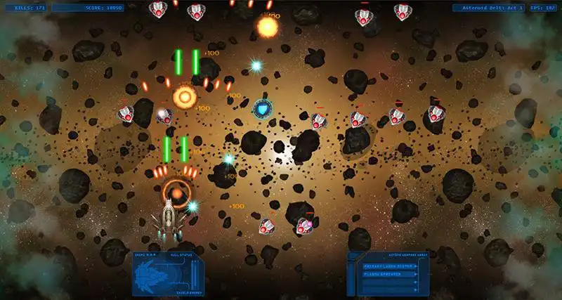 قم بتنزيل أداة الويب أو تطبيق الويب Omega (Space shooter) للتشغيل في Linux عبر الإنترنت