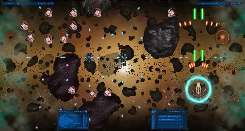 قم بتنزيل أداة الويب أو تطبيق الويب Omega (Space shooter) للتشغيل في Linux عبر الإنترنت