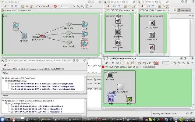 Download web tool or web app Omnet++ EPON Module