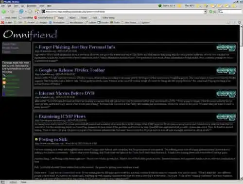 वेब टूल या वेब ऐप डाउनलोड करें Omnifriend - Universal Friends Page