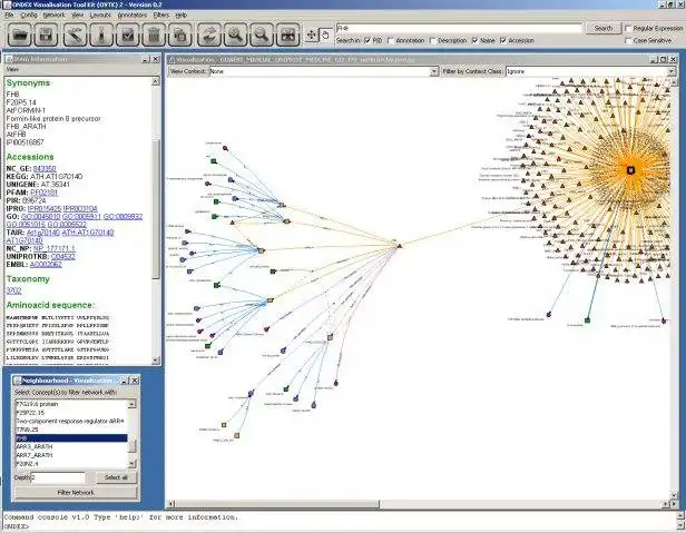 Download web tool or web app ONDEX Suite