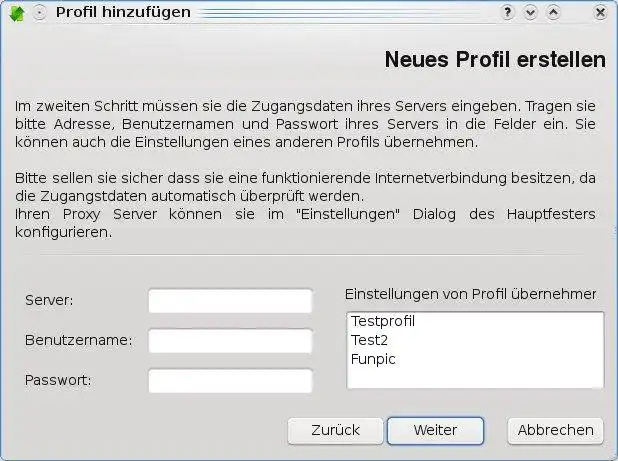 Laden Sie das Web-Tool oder die Web-App OneClickFTP herunter