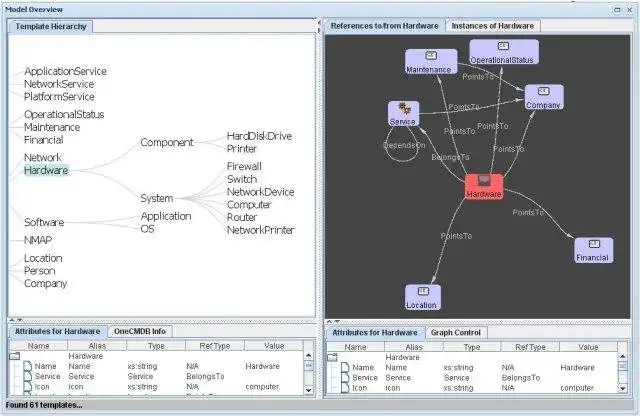 Download web tool or web app OneCMDB