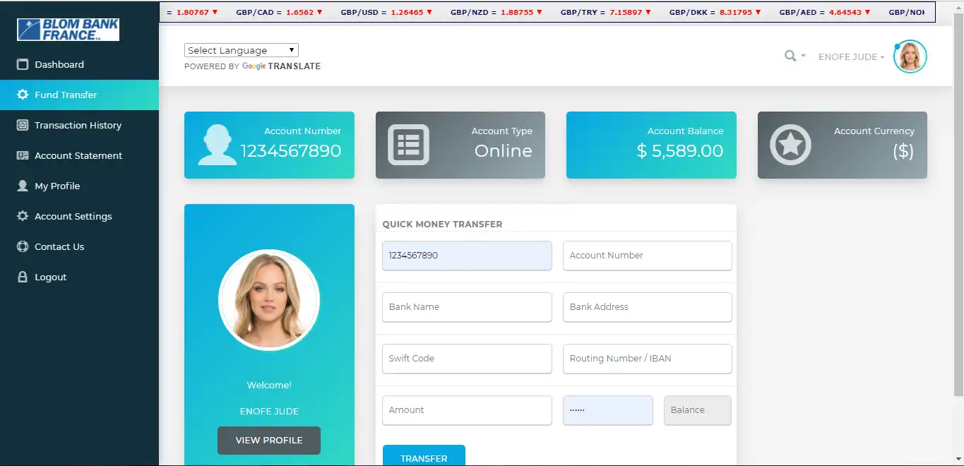 Download web tool or web app ONLINE BANKING SCRIPTS