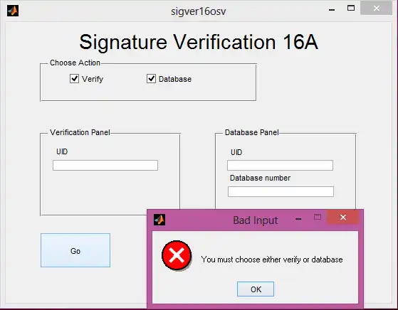 Download web tool or web app Online Signature Verification to run in Windows online over Linux online