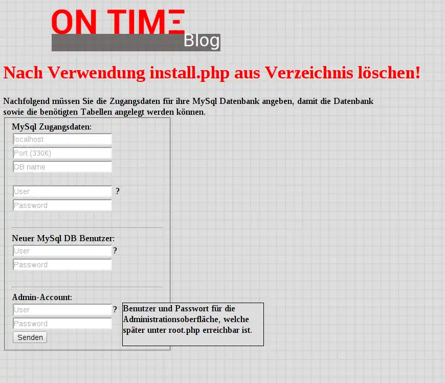 Download web tool or web app ONTIME Blog