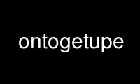 Run ontogetupe in OnWorks free hosting provider over Ubuntu Online, Fedora Online, Windows online emulator or MAC OS online emulator