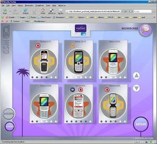 Download web tool or web app OOF: the very open Flash components