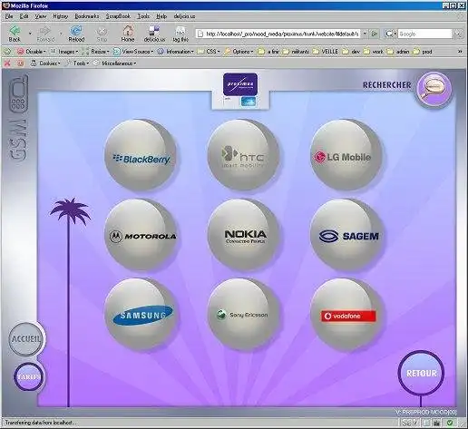 Download web tool or web app OOF: the very open Flash components