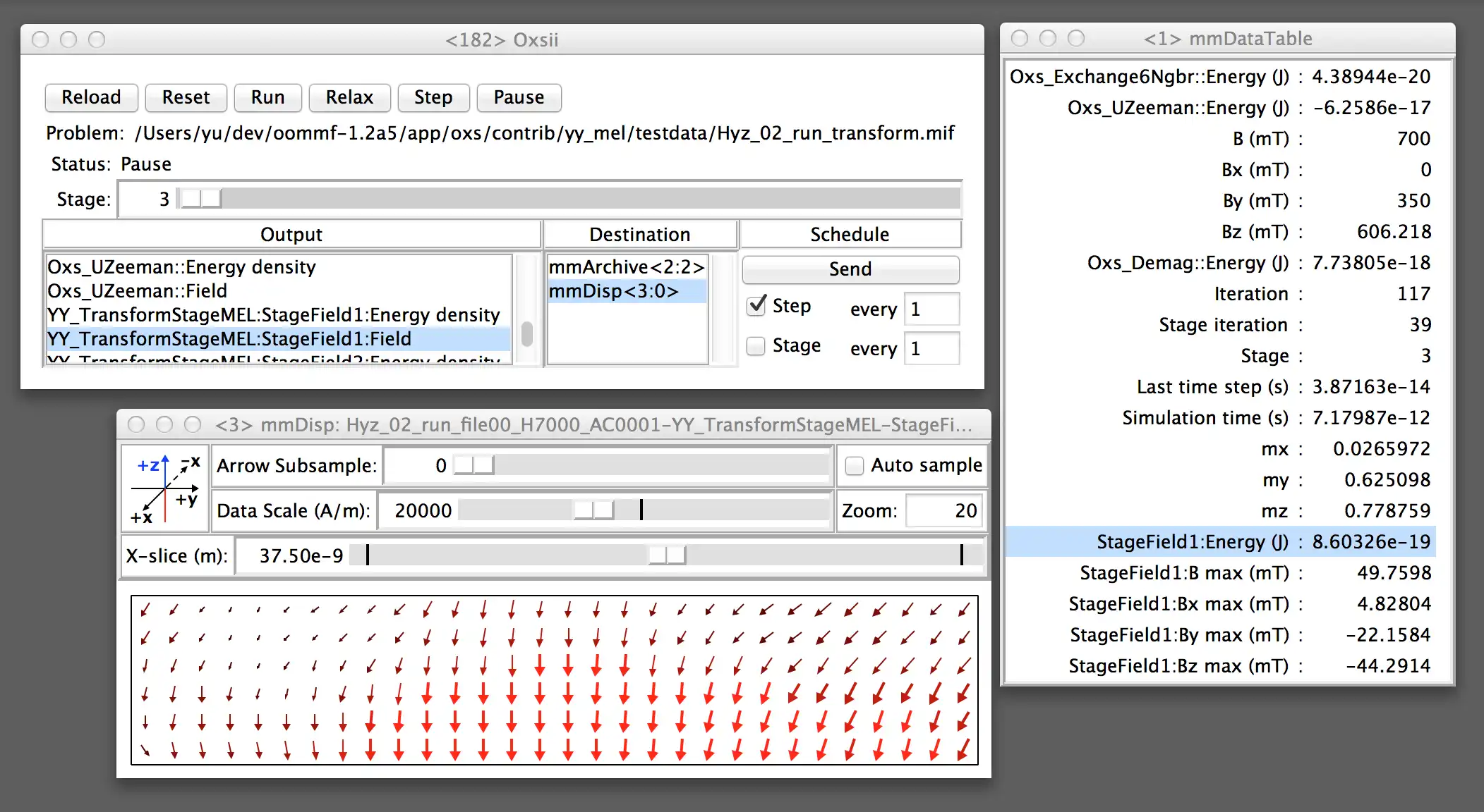 Télécharger l'outil Web ou l'application Web OOMMF extension magnétoélastique