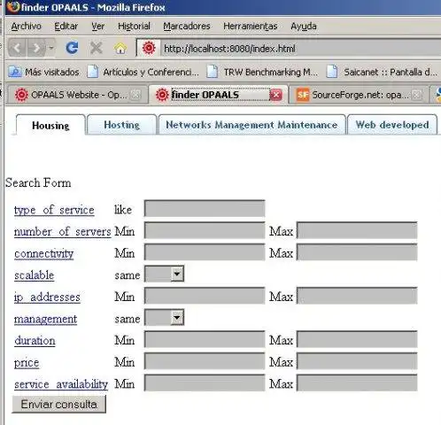 Download web tool or web app opaals tools