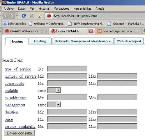 Web ツールまたは Web アプリの opaals ツールをダウンロード