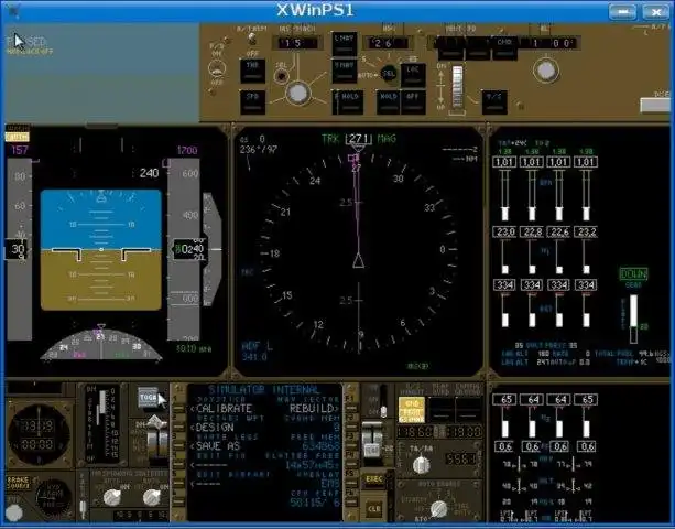 웹 도구 또는 웹 앱 다운로드 Open744 747-400 Simulator