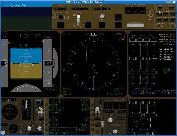 ابزار وب یا برنامه وب Open744 747-400 Simulator را برای اجرا در لینوکس به صورت آنلاین دانلود کنید