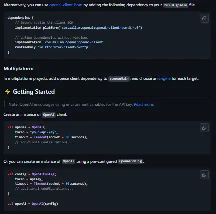 دانلود ابزار وب یا برنامه وب اپلیکیشن OpenAI API کلاینت برای Kotlin