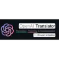 Libreng pag-download ng OpenAI Translator Windows app para magpatakbo ng online win Wine sa Ubuntu online, Fedora online o Debian online