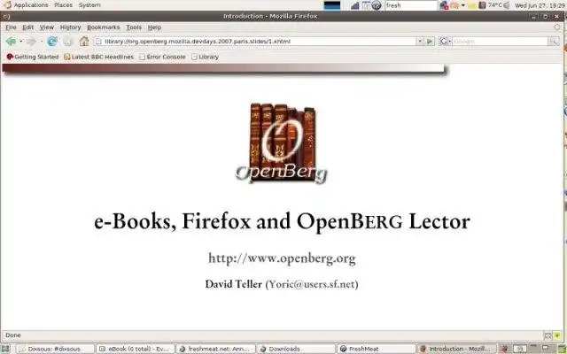 Download web tool or web app OpenBerg e-Book architecture