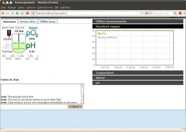 Download web tool or web app Open Bioprocess Monitor