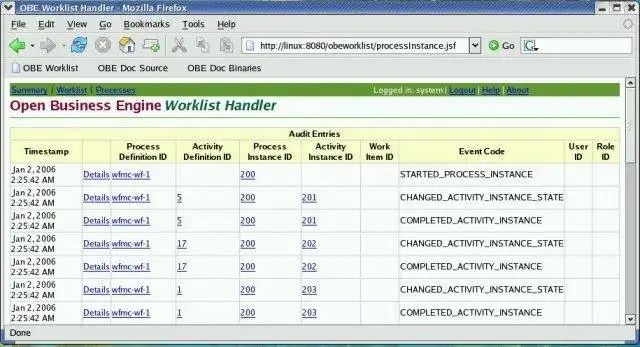 Download web tool or web app Open Business Engine