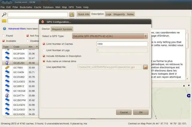 Baixe a ferramenta da web ou o aplicativo da web Abra o Gerenciador de Cache para rodar no Linux online