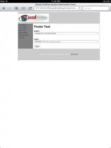 Download web tool or web app Open Callshop for VoipSwitch