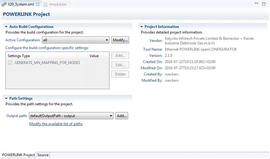 Download web tool or web app openCONFIGURATOR Eclipse Plugin to run in Linux online