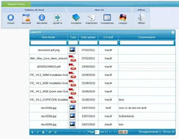 Download web tool or web app OpenCVtheque