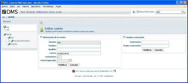 Download web tool or web app openDMS