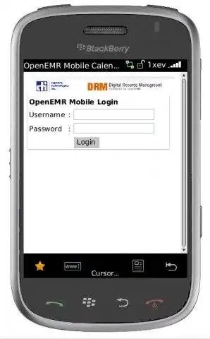 Muat turun alat web atau aplikasi web OpenEMR Mobile