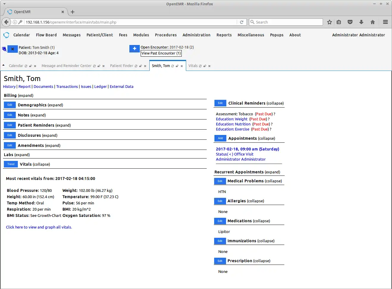 Download web tool or web app OpenEMR to run in Windows online over Linux online