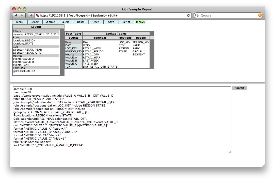 Muat turun alat web atau aplikasi web Open Extract Processor