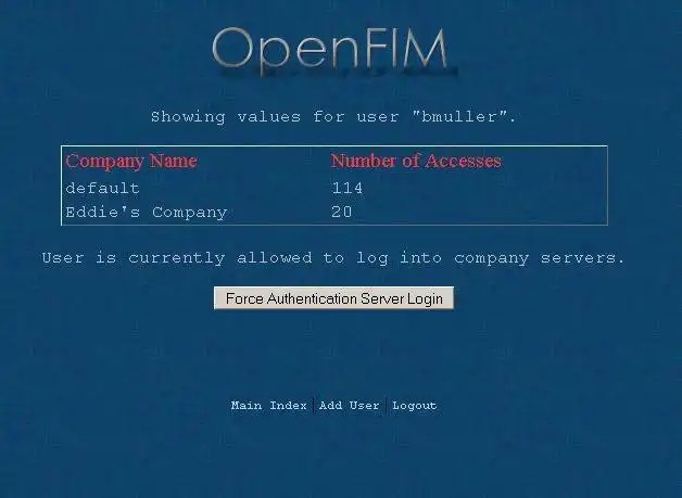 웹 도구 또는 웹 앱 OpenFIM 다운로드