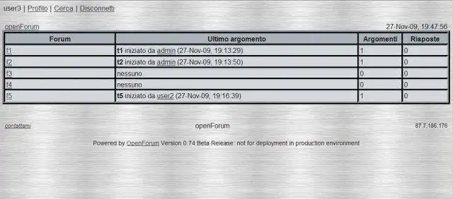 웹 도구 또는 웹 앱 OpenForum 다운로드