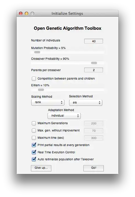 Download web tool or web app Open Genetic Algorithm Toolbox to run in Windows online over Linux online