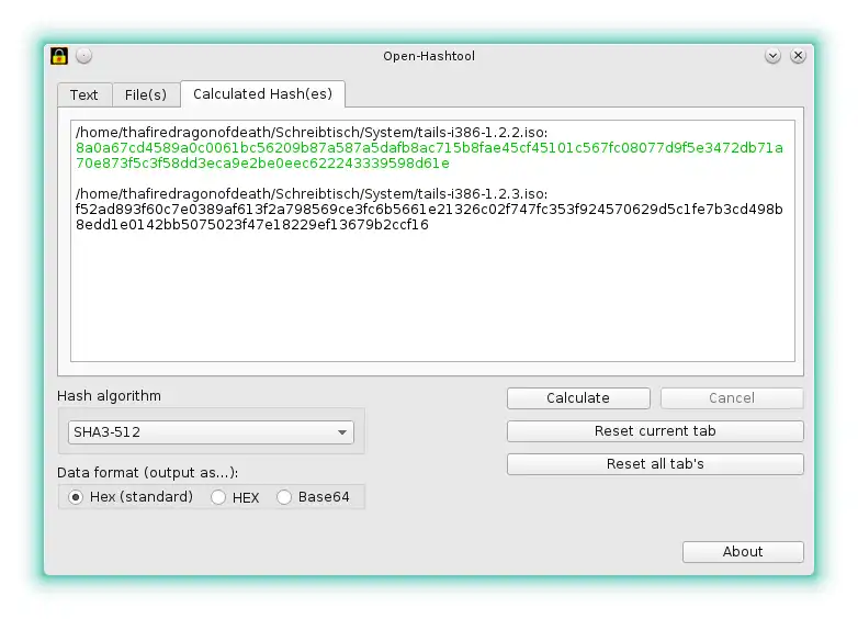 Download web tool or web app Open-Hashtool