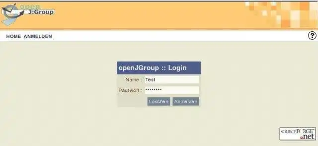 Download web tool or web app openJGroup