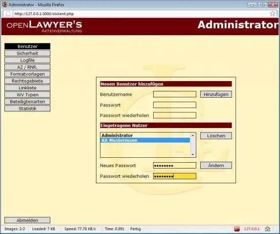 Download web tool or web app OpenLawyers