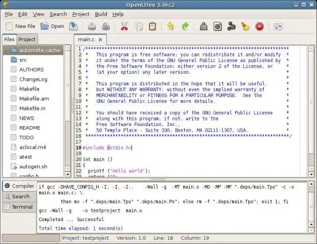 Download web tool or web app OpenLDev