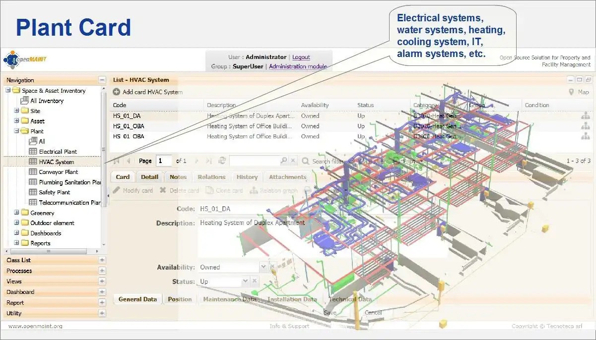 Download webtool of webapp openMAINT