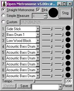 Download web tool or web app Open Metronome