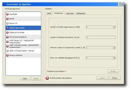 Download web tool or web app openModeller