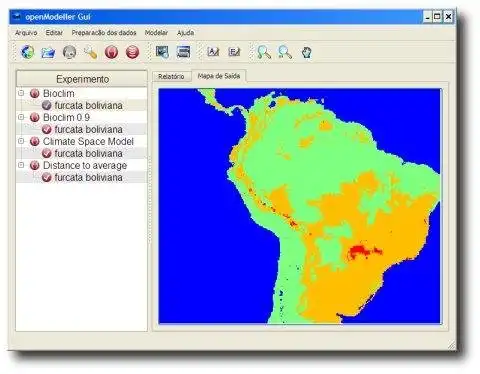 Завантажте веб-інструмент або веб-програму openModeller