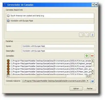 Mag-download ng web tool o web app openModeller