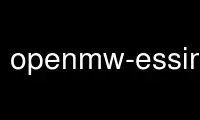 Run openmw-essimporter in OnWorks free hosting provider over Ubuntu Online, Fedora Online, Windows online emulator or MAC OS online emulator