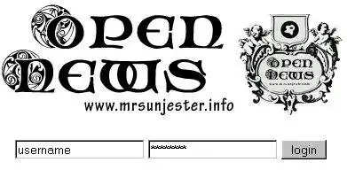 Завантажте веб-інструмент або веб-програму OpenNews News Management System