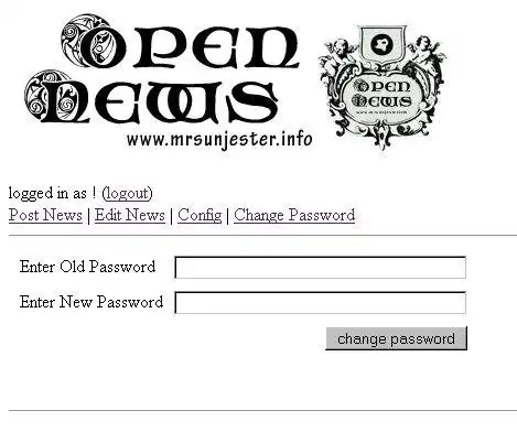 Mag-download ng web tool o web app na OpenNews News Management System