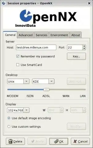 Download web tool or web app OpenNX Client