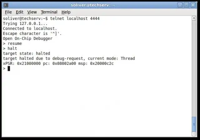 Mag-download ng web tool o web app OpenOCD - Buksan ang On-Chip Debugger