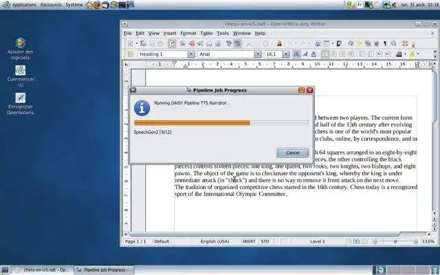 Загрузите веб-инструмент или веб-приложение OpenOffice.org Export As DAISY
